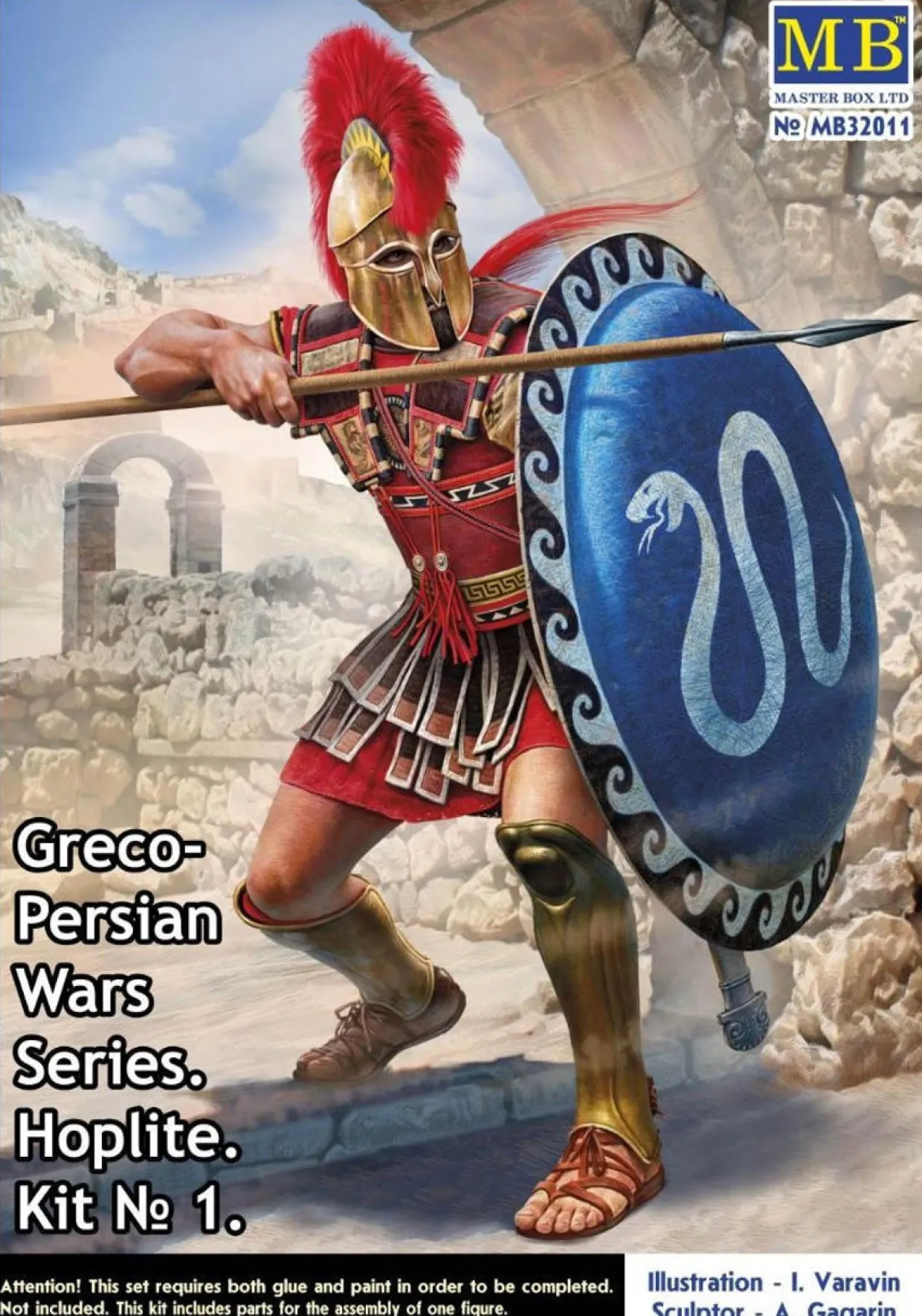 Master Box 1/32 Greco-Persian War Kit 1 - Greek Hoplite