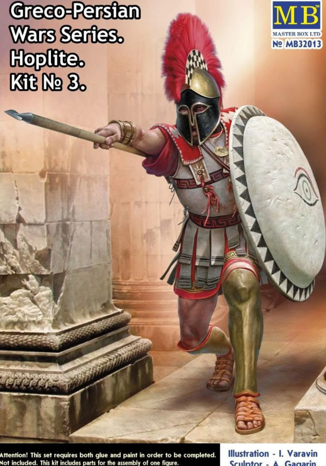 Master Box 1/32 Greco-Persian War Kit 3 - Greek Hoplite