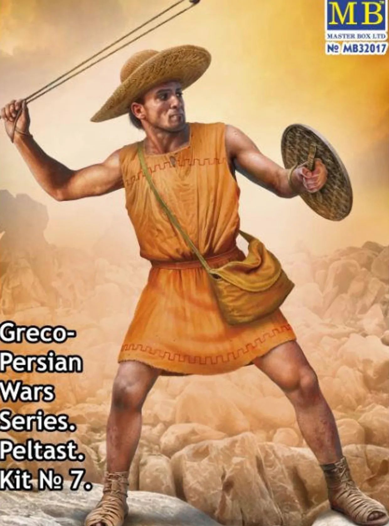 Master Box 1/32 Greco-Persian War Kit 7 - Persian Peltast