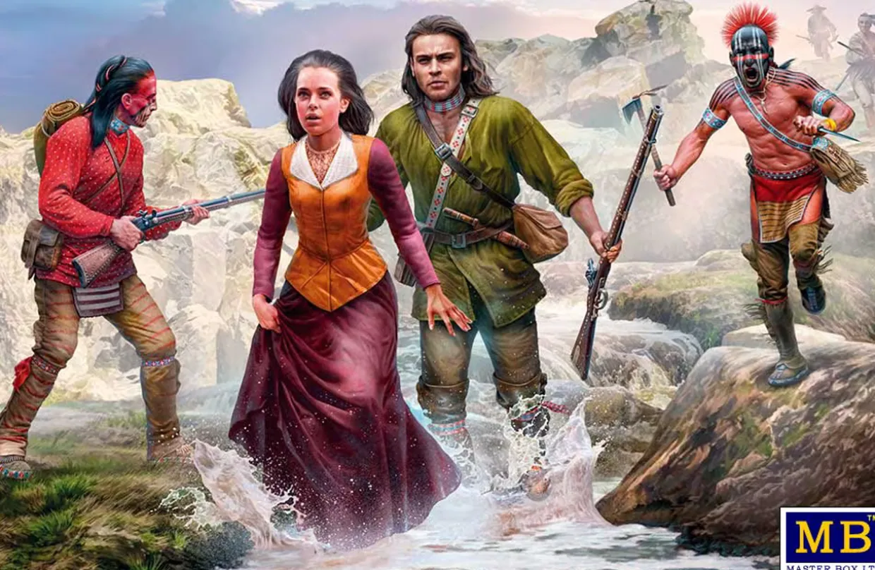 Master Box 1/35 Indian Wars Series XVIII Century Kit 6 - The Mohicans