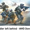 Master Box 1/35 No Soldier Left Behind MWD Down