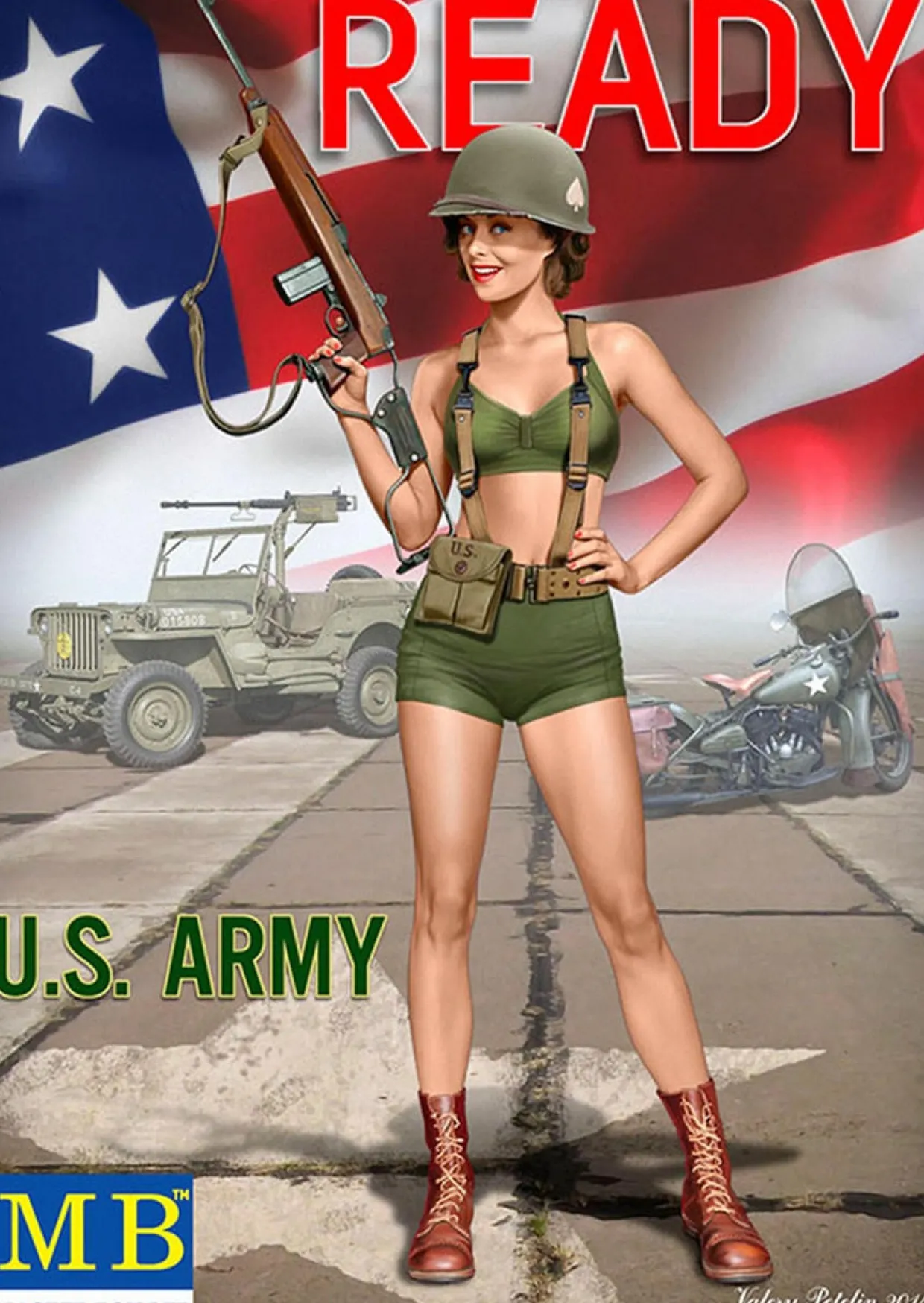 Master Box 1/24 Pin-Up Series Kit 3 - Alice