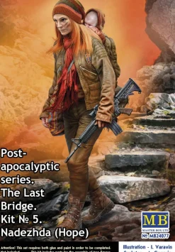 Master Box 1/24 Post-Apocalyptic Series - The Last Bridge Kit 5 - Nadezhda (Hope)