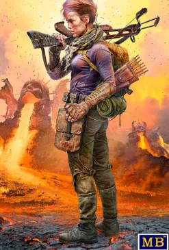 Master Box 1/24 Post-Apocalyptic Series - The Last Bridge Kit 1 - Sabrina