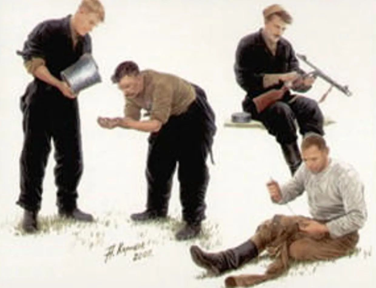 Master Box 1/35 Russian Tankmen 1943-44