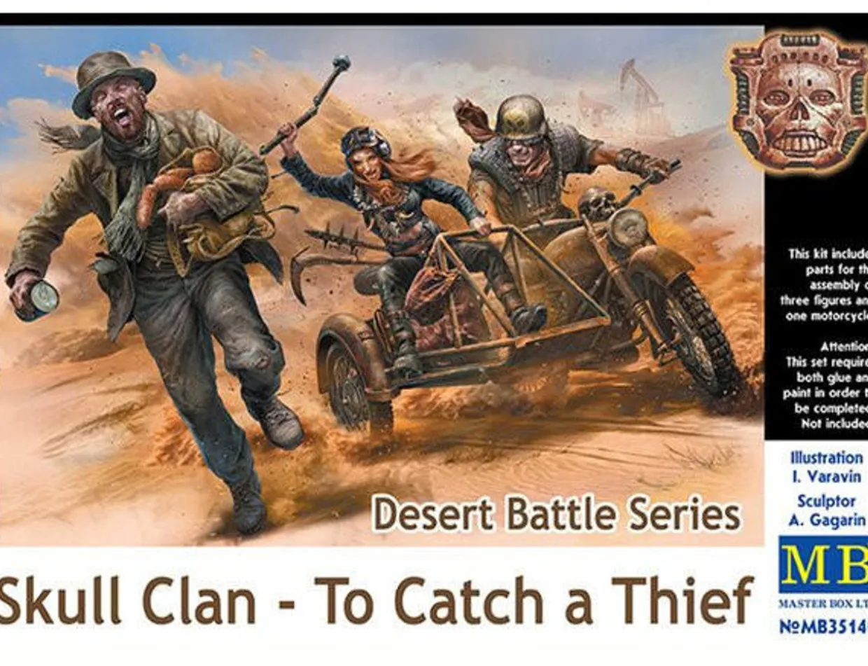 Master Box 1/35 Skull Clan To Catch a Thief Model