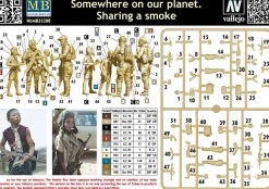 Master Box 1/35 Somewhere On Our Planet Sharing a Smoke