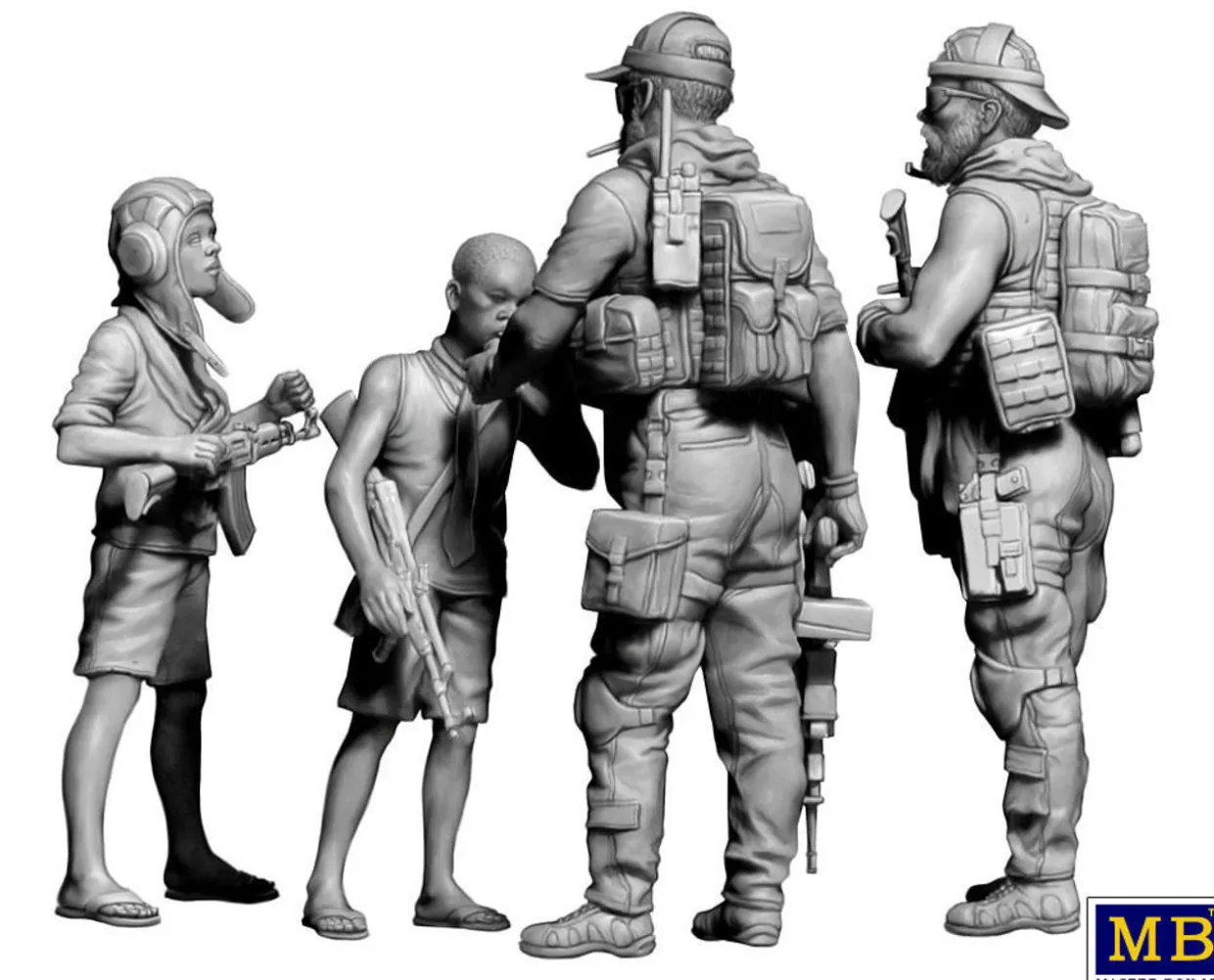 Master Box 1/35 Somewhere On Our Planet Sharing a Smoke