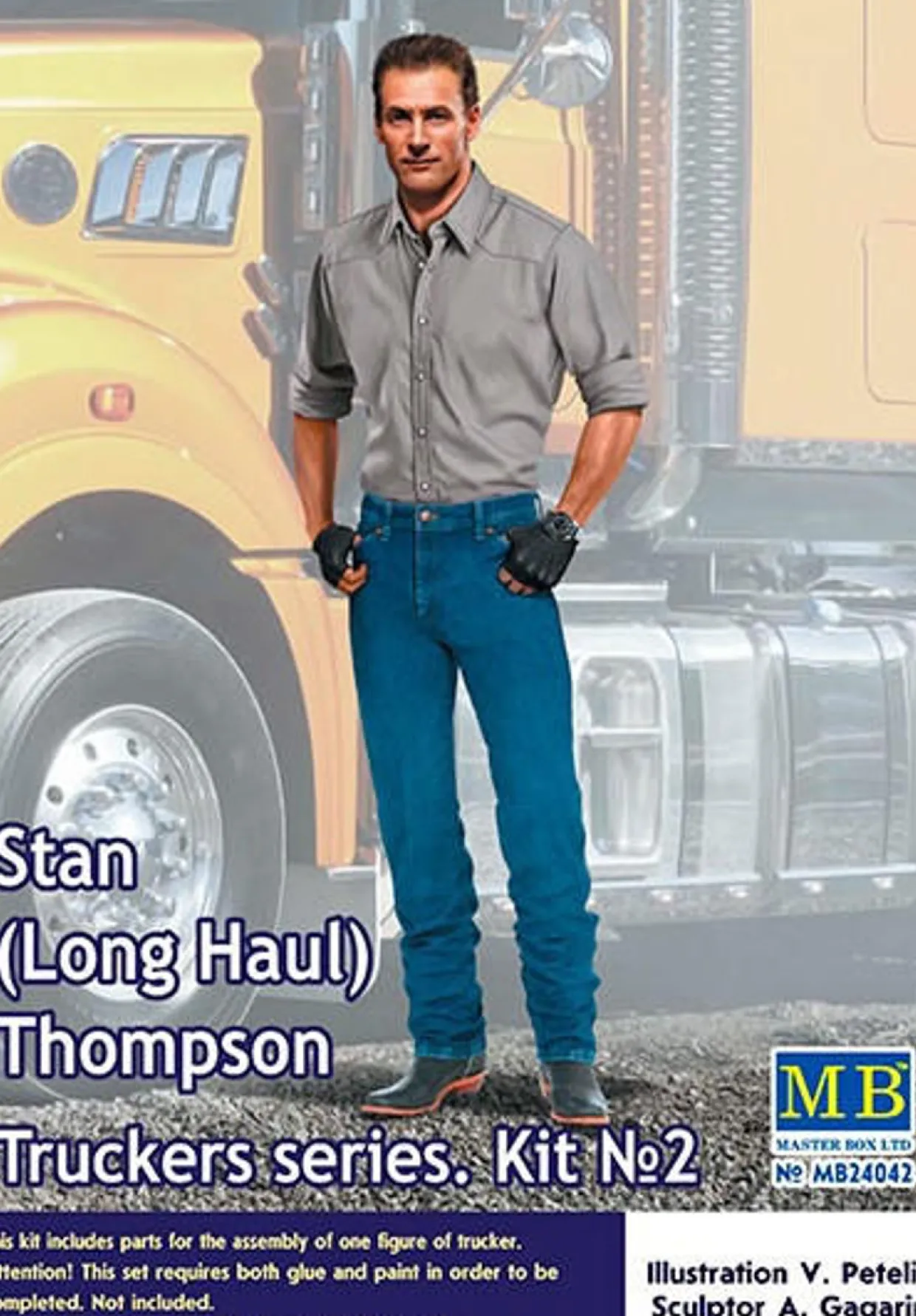 Master Box 1/24 Trucker Series - Stan 'Long Haul' Thompson