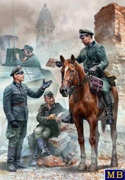 Master Box 1/35 Urgent Dispatch German Military Men WW II