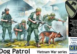 Master Box 1/35 US Dog Patrol Vietnam War
