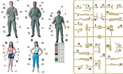 Master Box 1/35 Vietnam War Series - Somewhere In Saigon