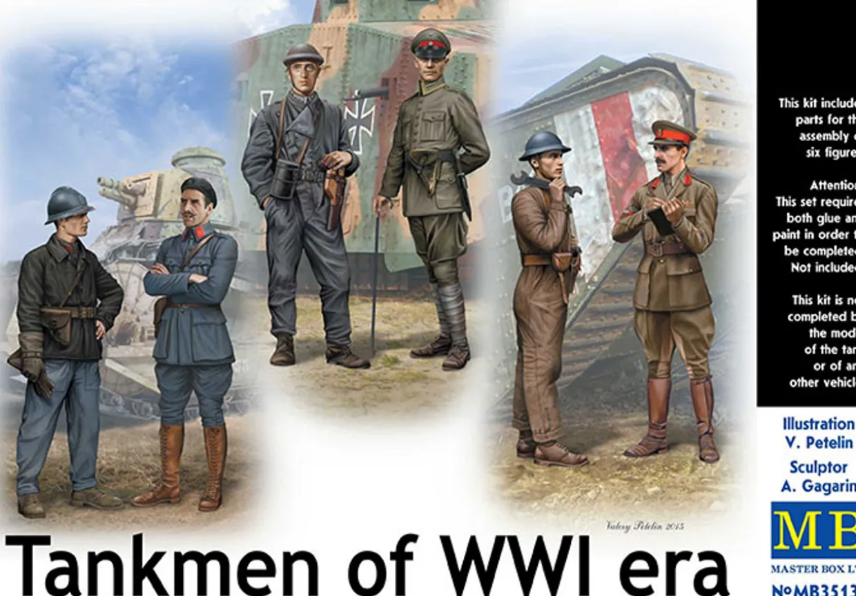Master Box 1/35 WWI Tankmen