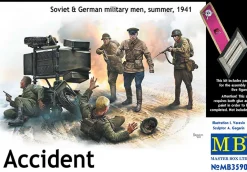Master Box 1/35 WWII Accident - Soviet & German Military Men Summer 1941