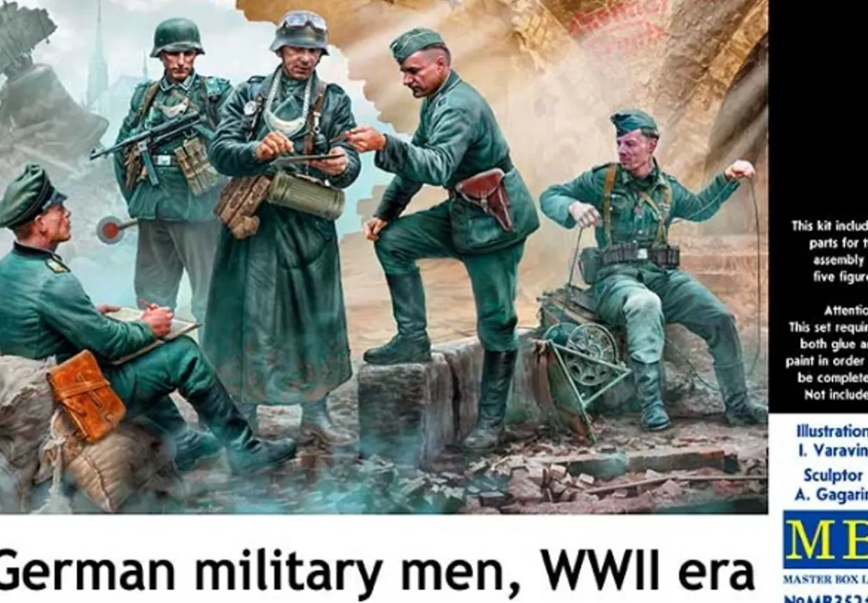 Master Box 1/35 WWII German Military Men