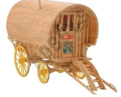 Matchcraft Bow Top Caravan Matchstick Model Kit