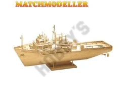 Matchmaker Oil Rig Supply Vessel Matchstick Model