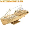 Matchmaker Trawler Matchstick Model