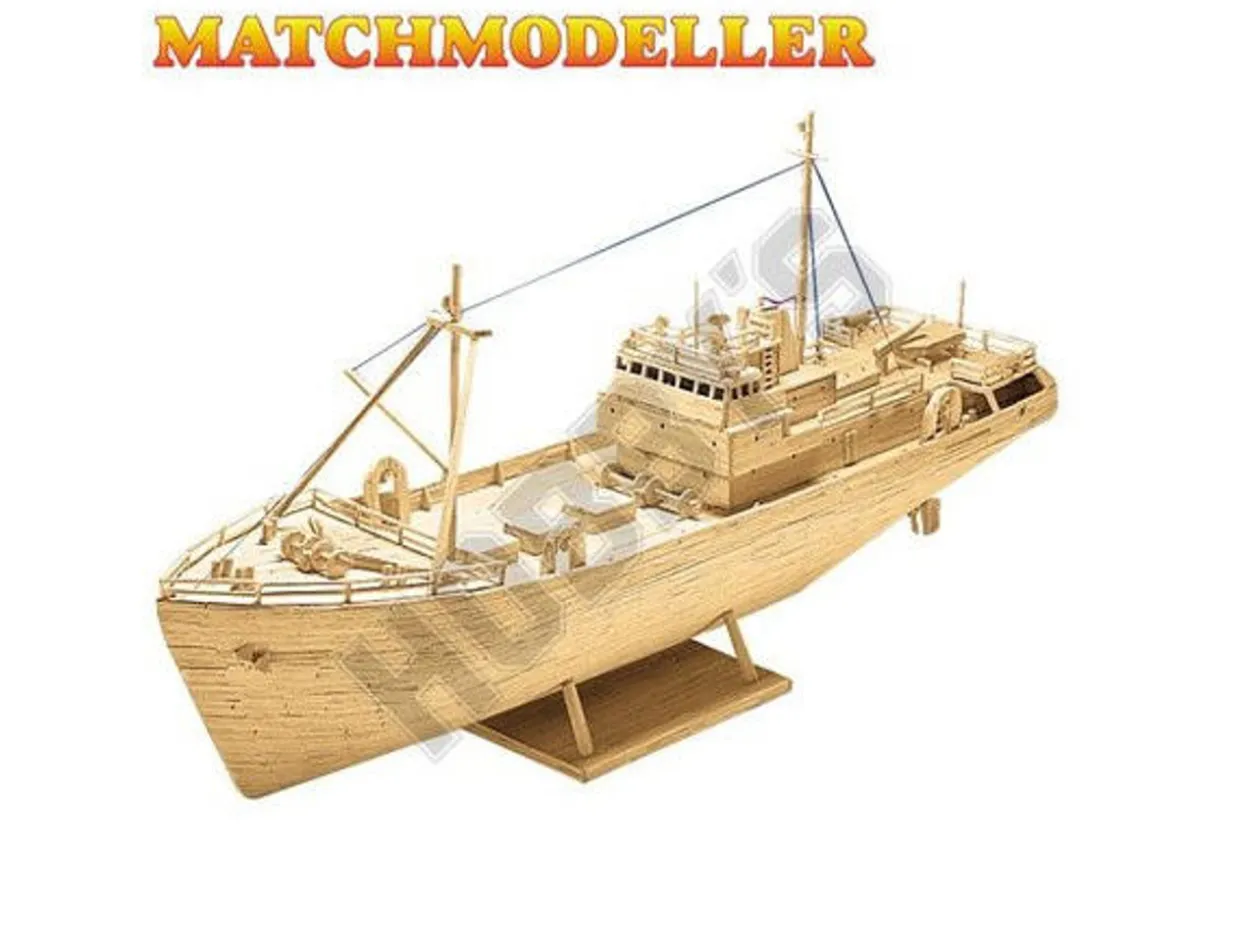 Matchmaker Trawler Matchstick Model
