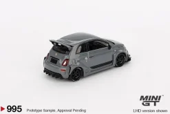 Mini GT 1/64 Abarth 595 LB-WORKS x Abas Works (Grey)