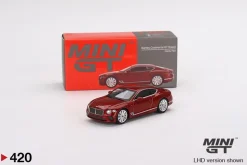 Mini GT 1/64 Bentley Continental GT Speed 2022 Candy Red