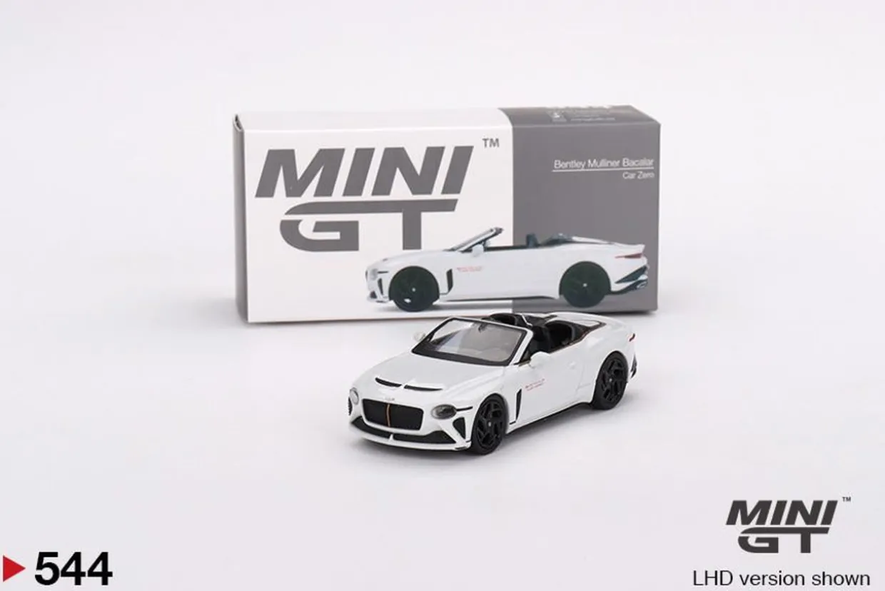 Mini GT 1/64 Bentley Mulliner Bacalar Car Zero