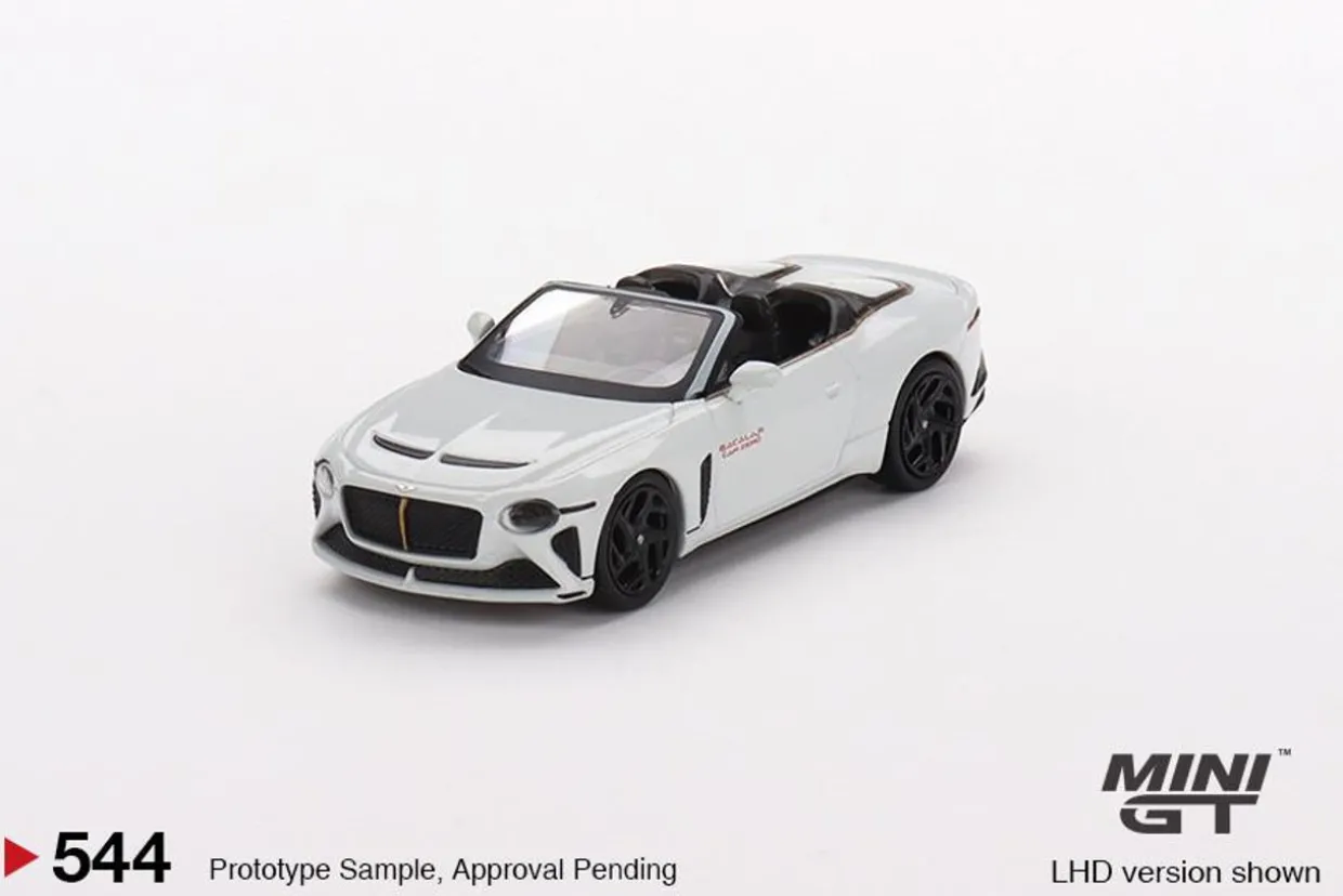 Mini GT 1/64 Bentley Mulliner Bacalar Car Zero