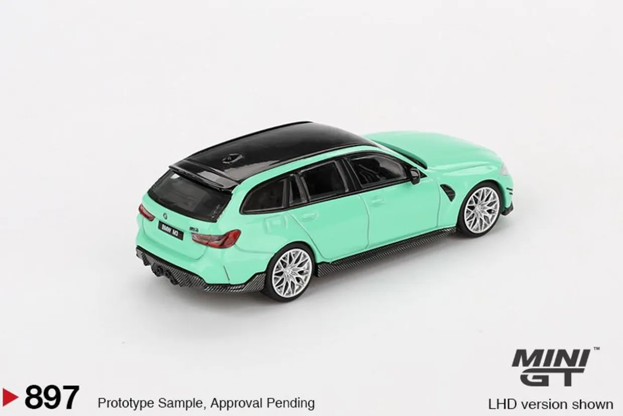 Mini GT 1/64 BMW M3 M Performance Touring Mint Green