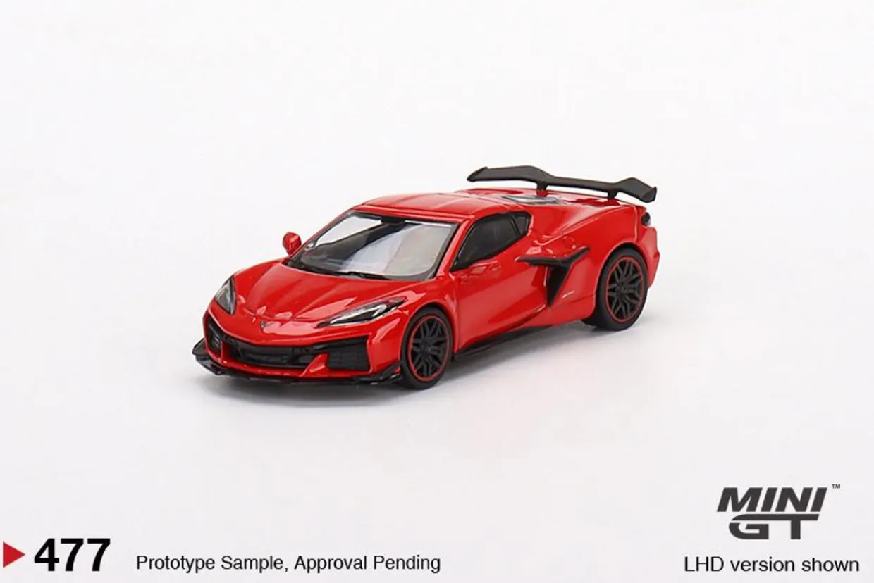 Mini GT 1/64 Chevrolet Corvette Z06 2023 Torch Red