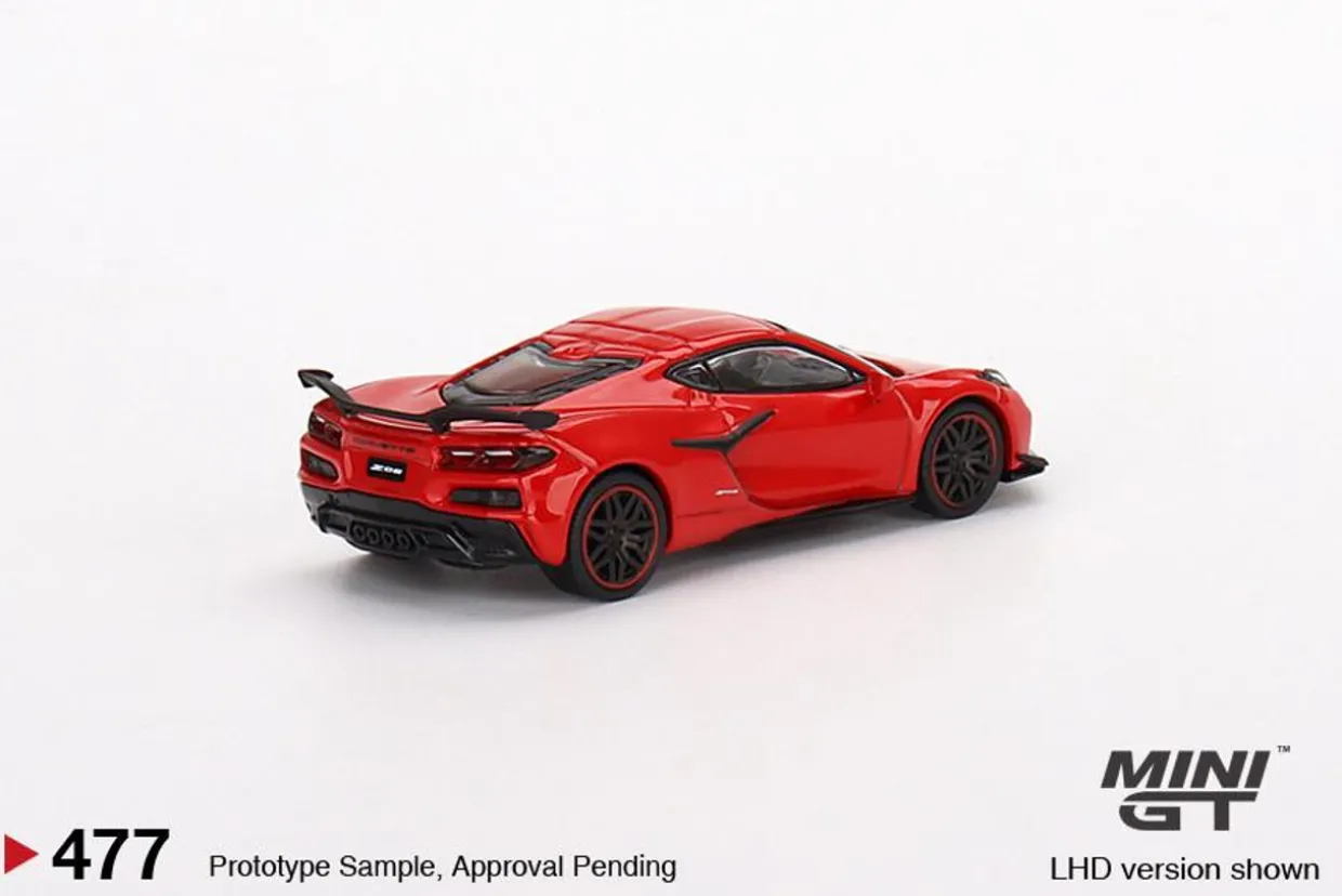 Mini GT 1/64 Chevrolet Corvette Z06 2023 Torch Red