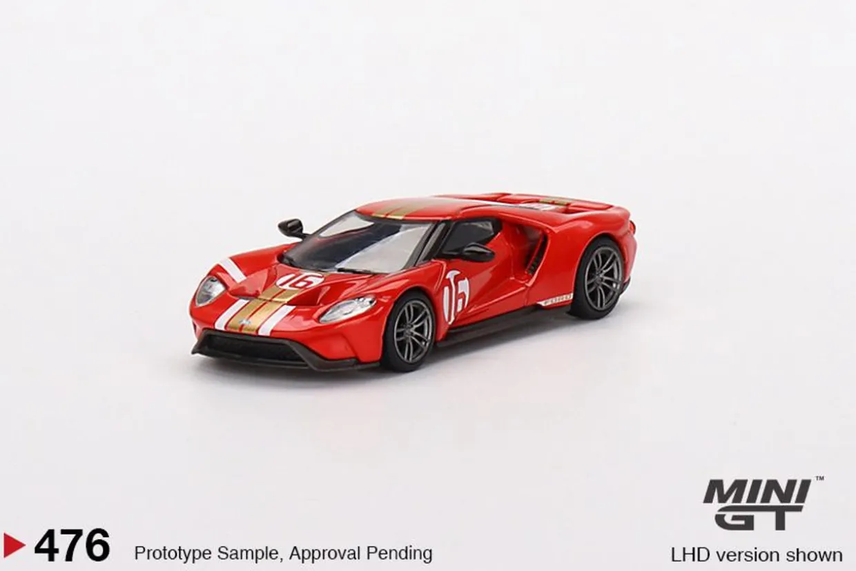 Mini GT 1/64 Ford GT Alan Mann Heritage Edition (LHD)