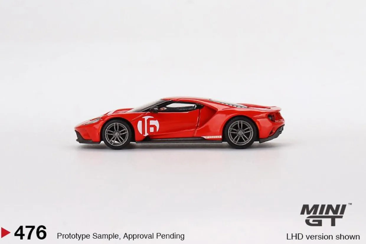 Mini GT 1/64 Ford GT Alan Mann Heritage Edition (LHD)