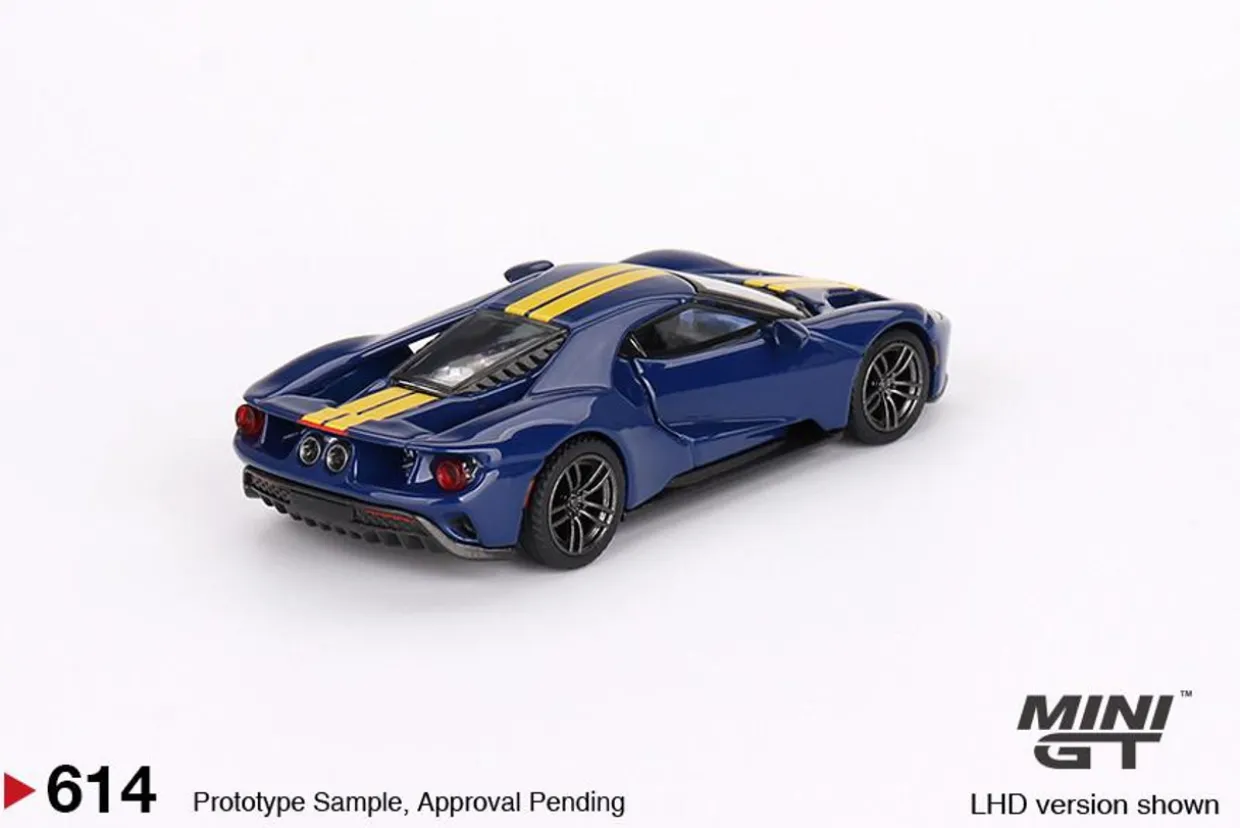Mini GT 1/64 Ford GT Sunoco Blue