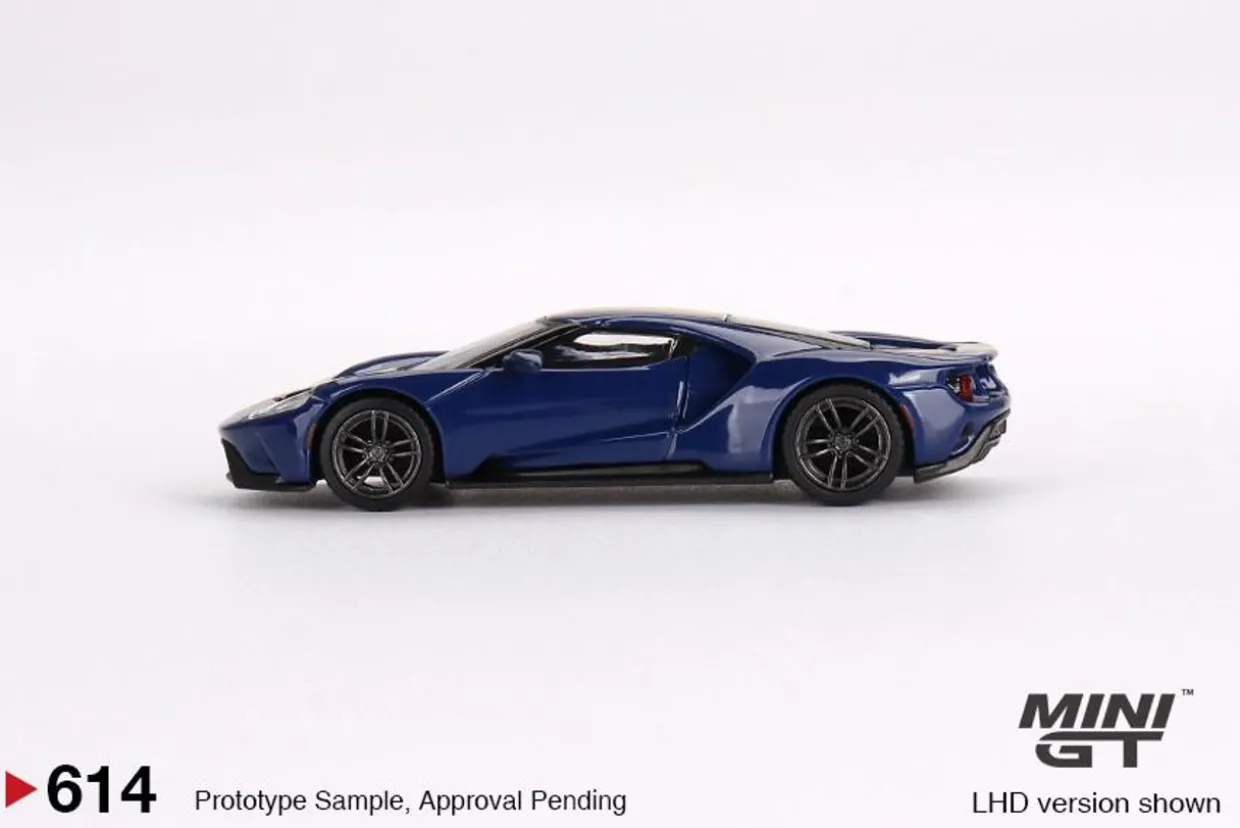 Mini GT 1/64 Ford GT Sunoco Blue