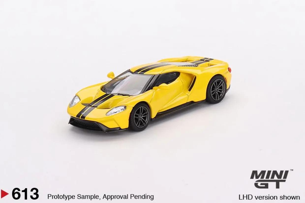 Mini GT 1/64 Ford GT Triple Yellow