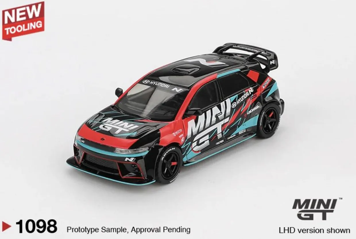 Mini GT 1/64 Hyundai Ioniq 5N Mini GT RS-01T 2025 Tokyo Auto Salon