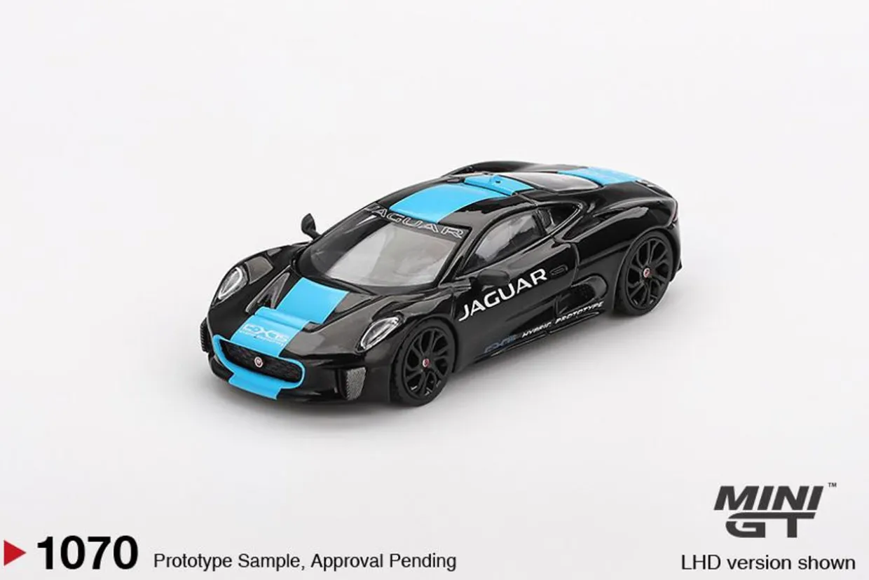 Mini GT 1/64 Jaguar C-X75 Black