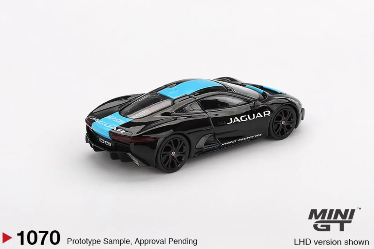 Mini GT 1/64 Jaguar C-X75 Black