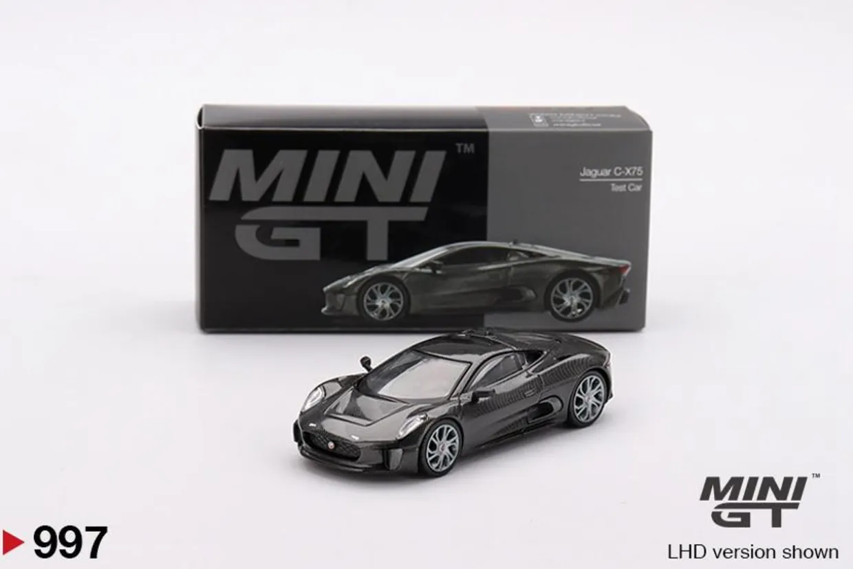 Mini GT 1/64 Jaguar C-X75 Test Car