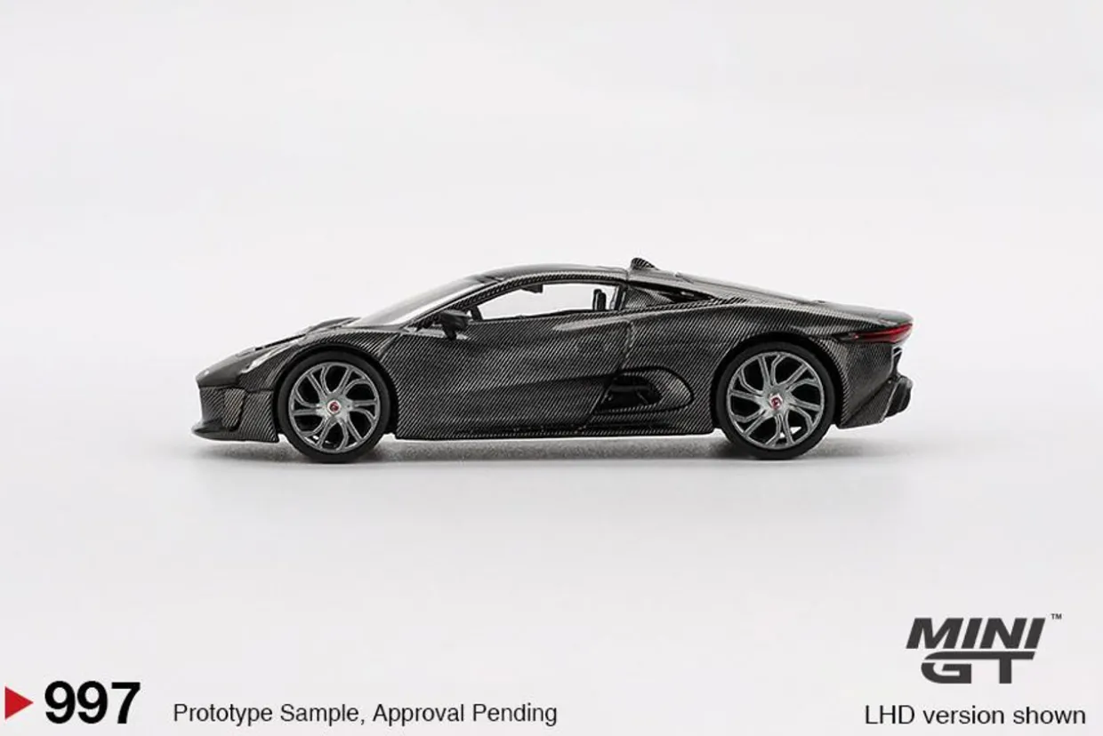 Mini GT 1/64 Jaguar C-X75 Test Car