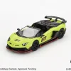 Mini GT 1/64 Lamborghini Aventador SVJ 63 Roadster Verde Shock (RHD)