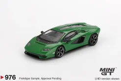 Mini GT 1/64 Lamborghini Countach LPI 800-4 Verde Medio