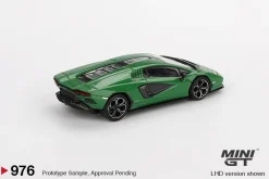 Mini GT 1/64 Lamborghini Countach LPI 800-4 Verde Medio