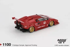 Mini GT 1/64 Lamborghini Countach LB-Works Red