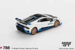 Mini GT 1/64 Lamborghini Huracán STO Bianco Asopo