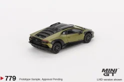 Mini GT 1/64 Lamborghini Huracan Sterrato Verde Gea Matt (RHD)