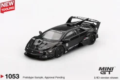 Mini GT 1/64 Lamborghini LB-Silhouette WORKS MURCIELAGO GT Evo Black