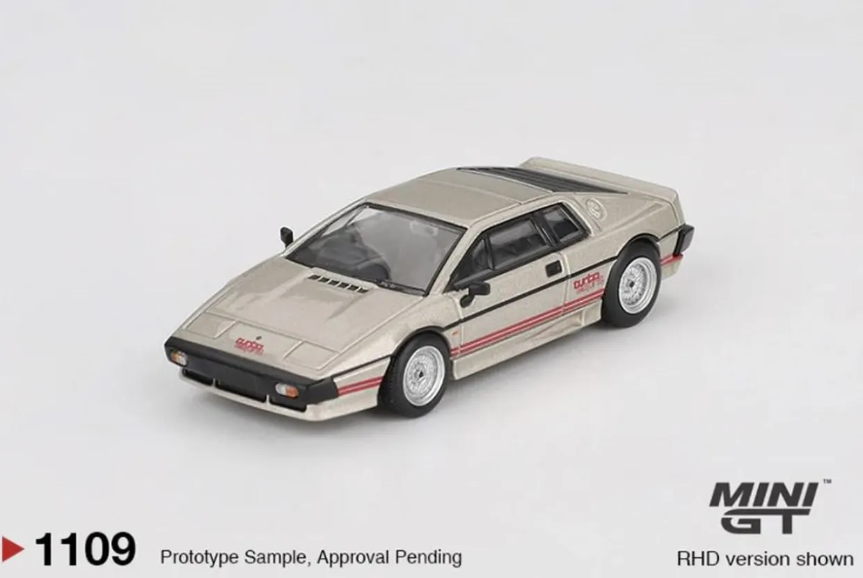 Mini GT 1/64 Lotus Esprit Turbo Metallic Silver
