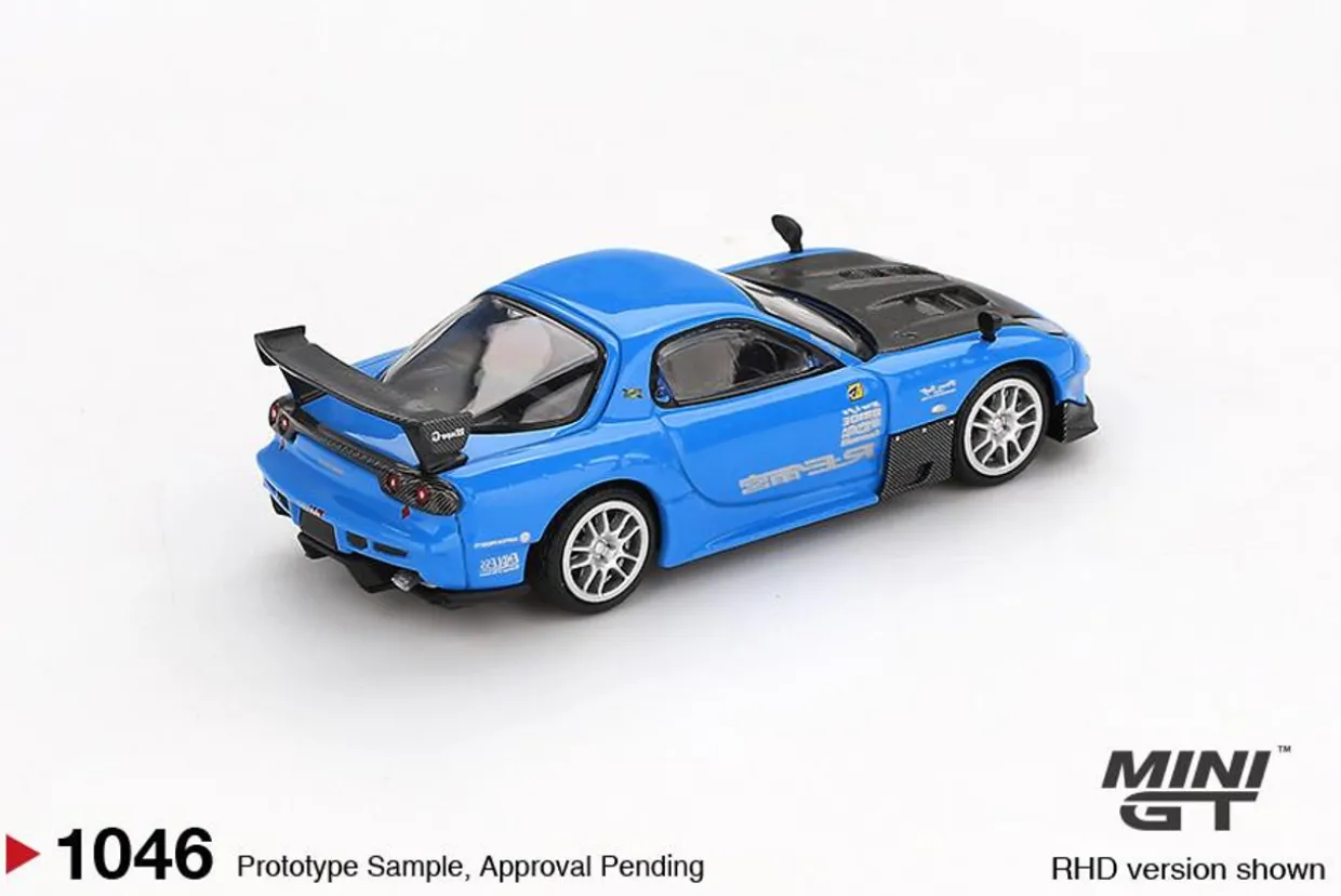 Mini GT 1/64 Mazda RX-7 RE-Amemiya 20B NA 3ROTOR-7 "Ama-San Go"