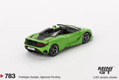 Mini GT 1/64 Mclaren 750S Spider Mantis Green (RHD)